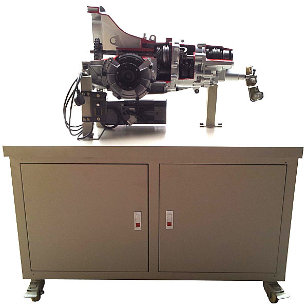 手动变速器解剖运行实训台(图1) 手动变速器解剖运行实验台,中央弹簧式离合器实验装置