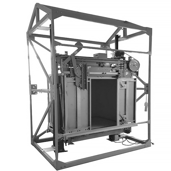 电梯轿箱安装与调试考核实训装置,轿厢拆装是实训平台