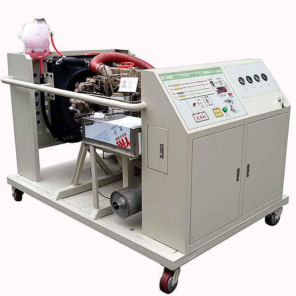 军用汽车高压共轨柴油发动机维修实训台(图1) 军用汽车高压共轨柴油发动机维修实验台,水泵功能实验装置