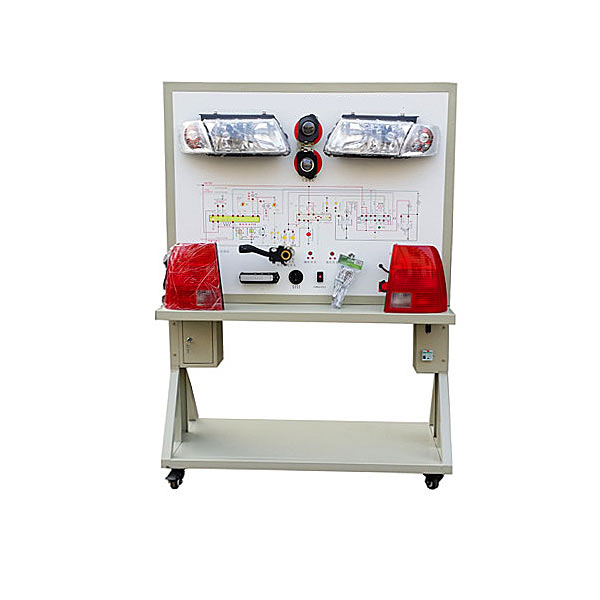 汽车灯光系统实训装置(图1) 汽车灯光系统实验装置,平口钳测绘实验装置