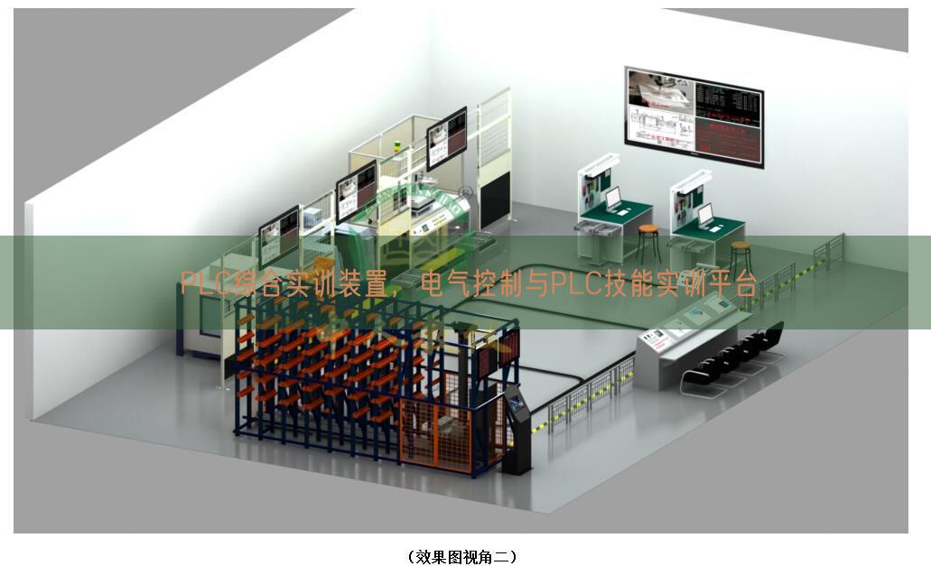 PLC综合实训装置，电气控制与PLC技能实训平台(图1)