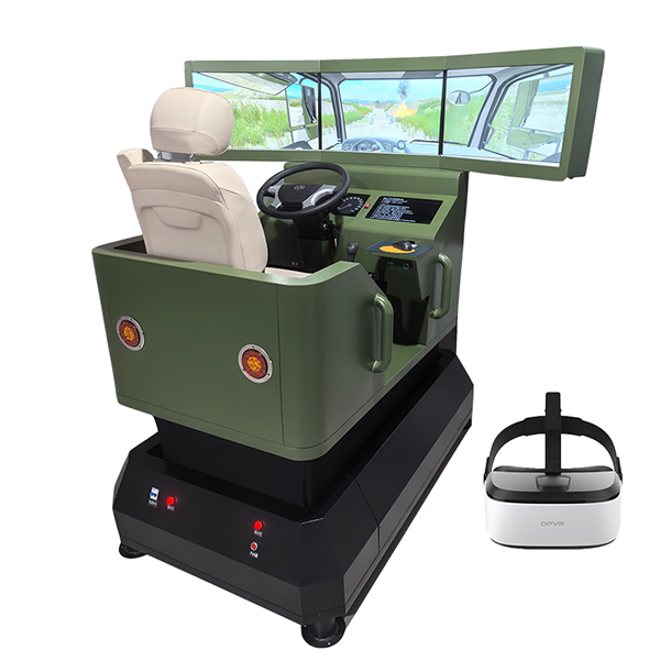 中人ZRQCMNQ-03三自由度单座汽车驾驶模拟器